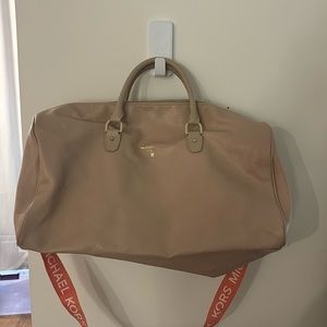Marc Jacob’s leather duffle bag